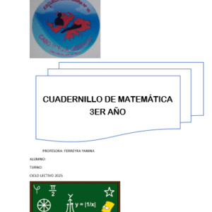 Matematica 3° Año