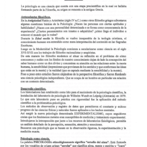 Psicologia 4° Año